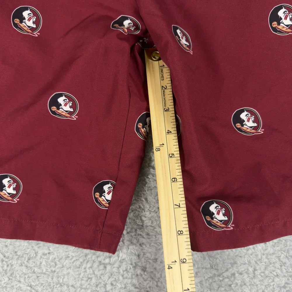 Florida State FSU Mens Ovation Game‎ Golf Shorts Garnet Size 36 - Picture 6 of 8